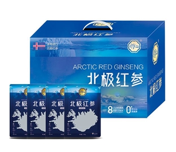 尊岛北极红参1000g